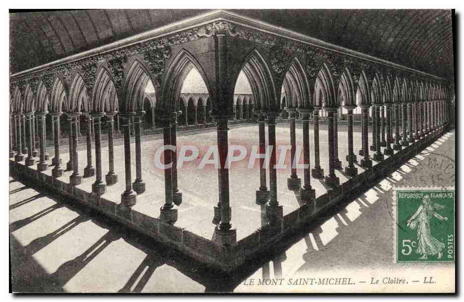 Mont Saint-Michel — The Cloister — LL