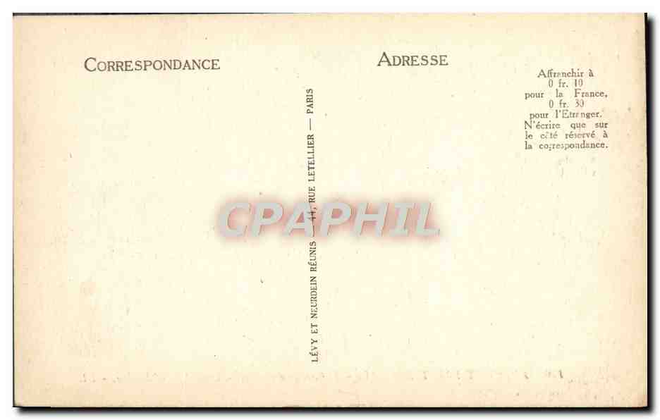 CPA Le Mont Saint Michel Voitures De Genets  — Verso