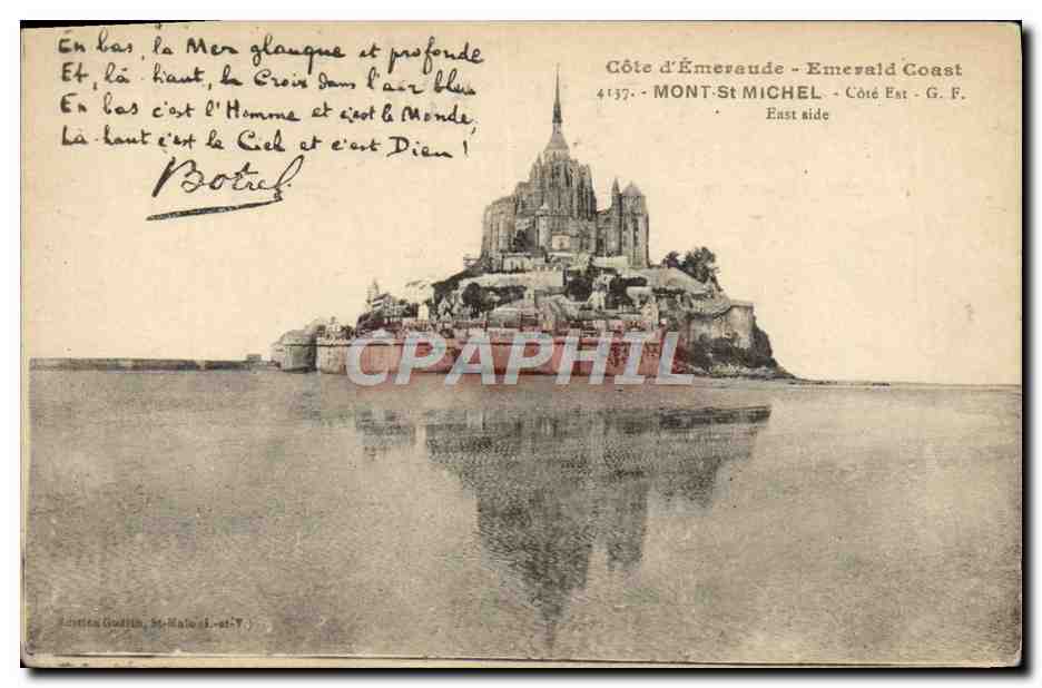 CPA Mont Saint Michel Botrel