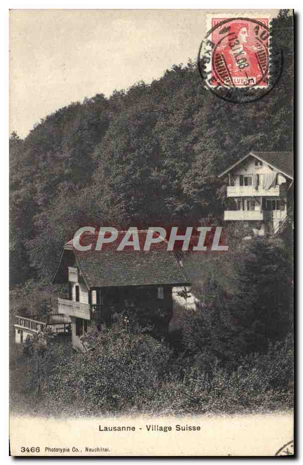 CPA Lausanne Village Suisse