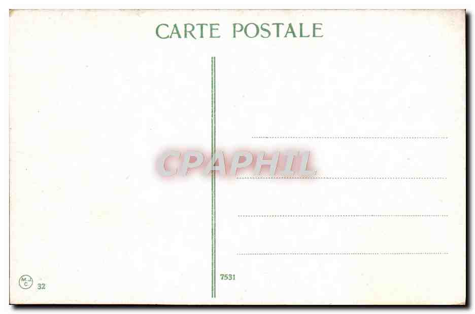 CPA Constantinople Bosphore Tours de Roumeli Hissar Turquie — Verso