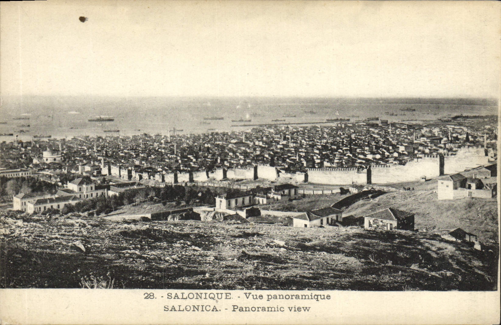 CPA Salonique Vue Panoramique Egypte