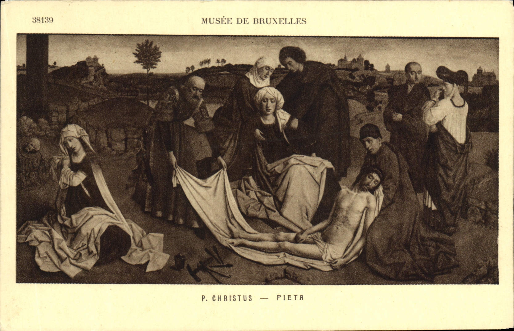 Pieta — P. Christus — Musée de Bruxelles — n° 38439