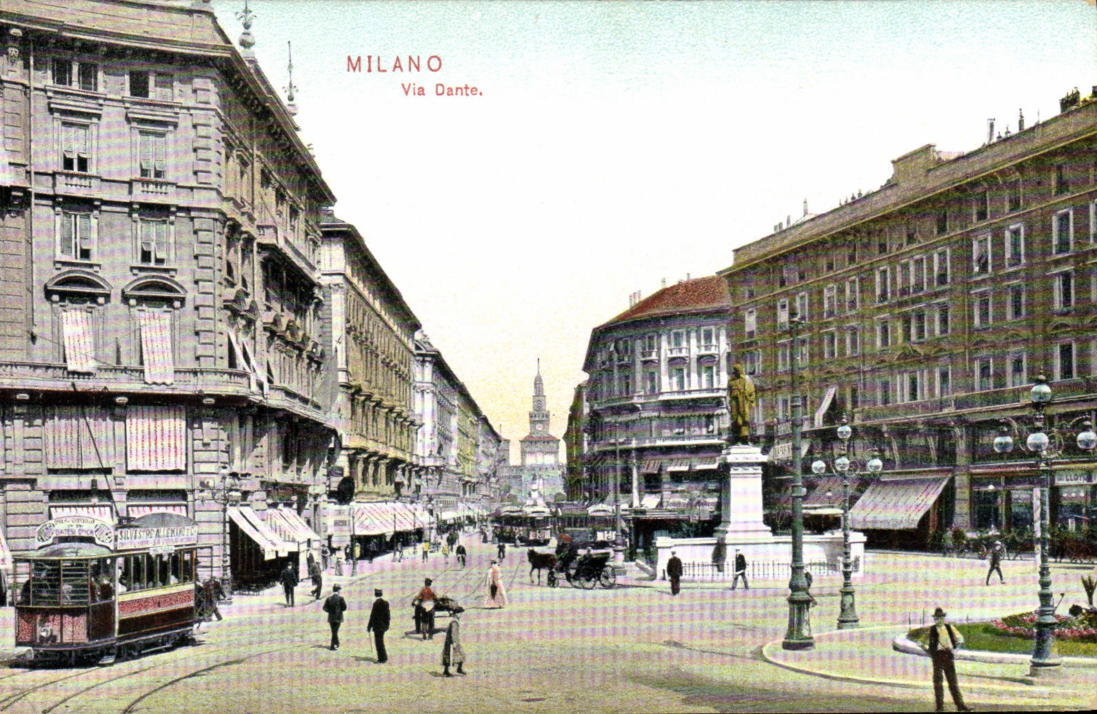 CPA Milano Via Dante