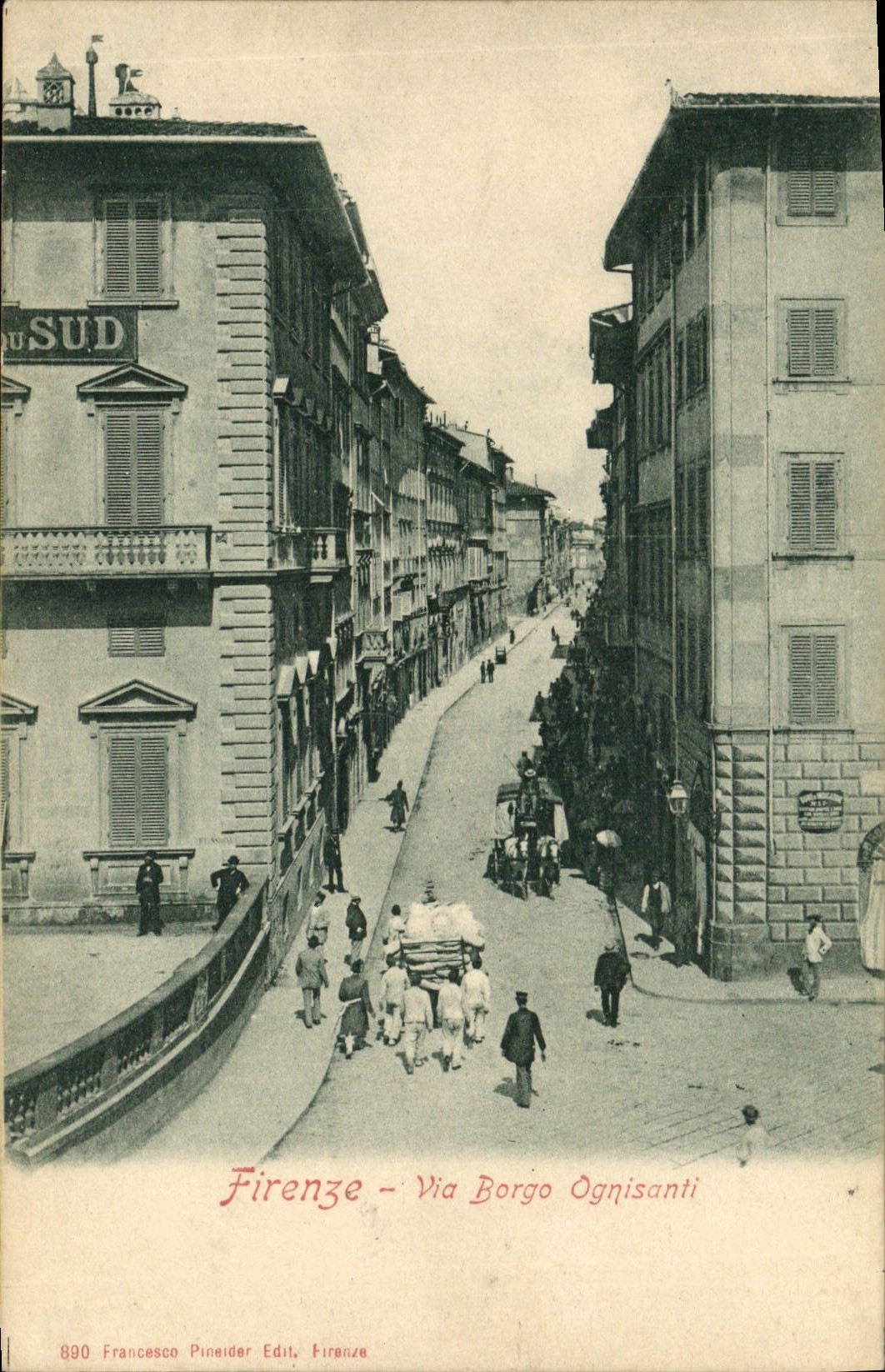 CPA Firenze Via Borgo Ognisanti