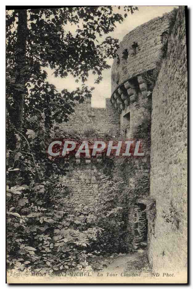 CPA Mont Saint Michel La Tour Claudine