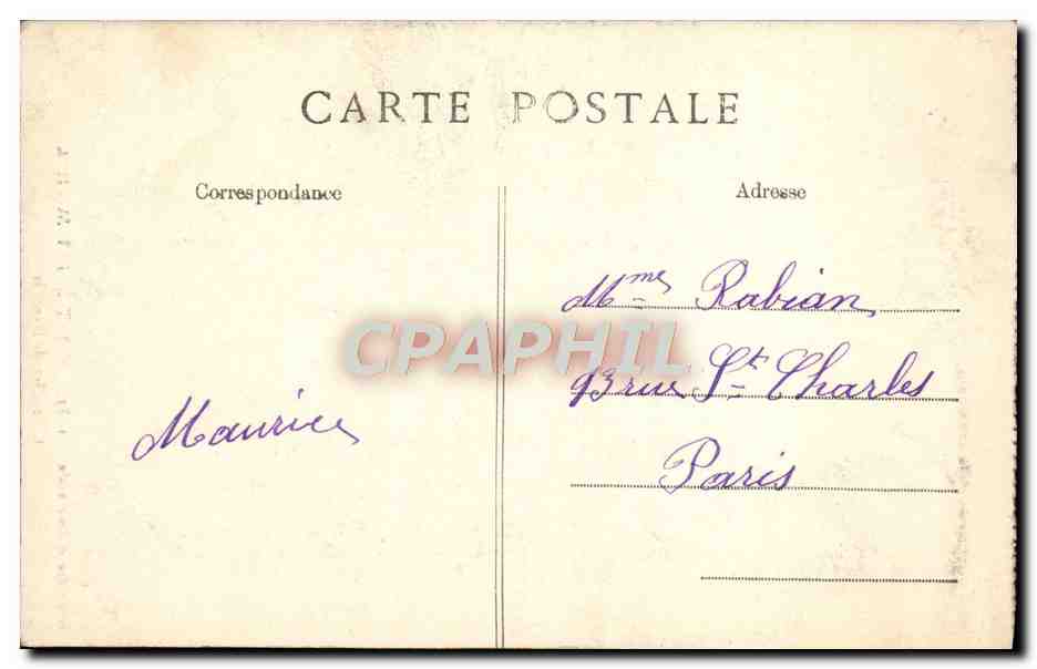Mont-Saint-Michel — Die Seidenstiege — Verlag E.P.D. Nr. 1237 — Rückseite