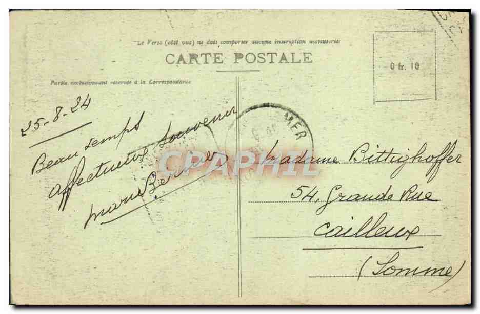 Mont-Saint-Michel — Abbaye, abside de l'église (XVe siècle) — J.P. édition spéciale à l'Abbaye — Reverso