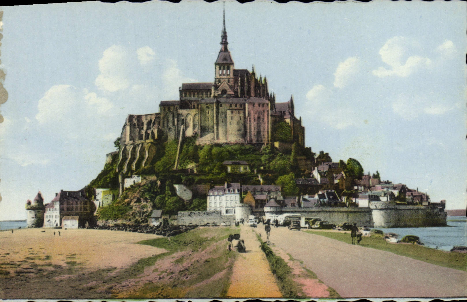 Le Mont-Saint-Michel — L'Arrivée — C. des Arts Photographiques, Paris-Strasbourg, n° 114