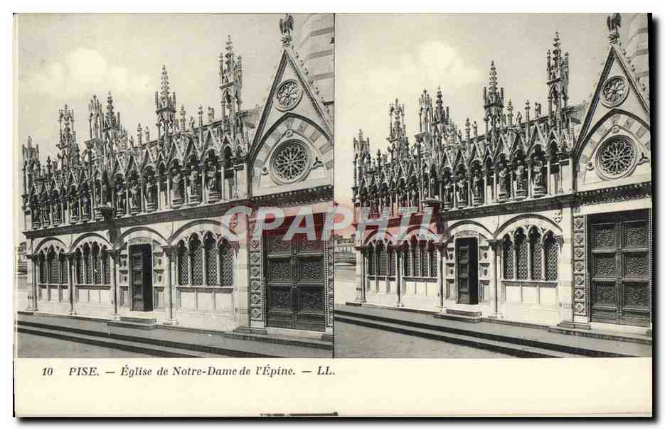 CPA Pise Eglise De Notre Dame De l'Epine