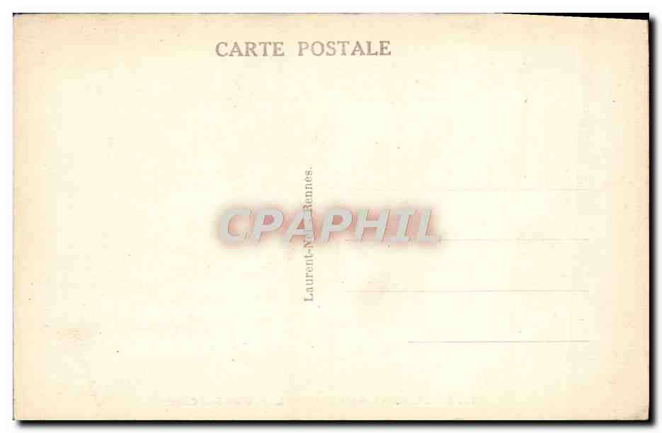CPA Le Mont Saint Michel Cote Sud Ouest — Verso