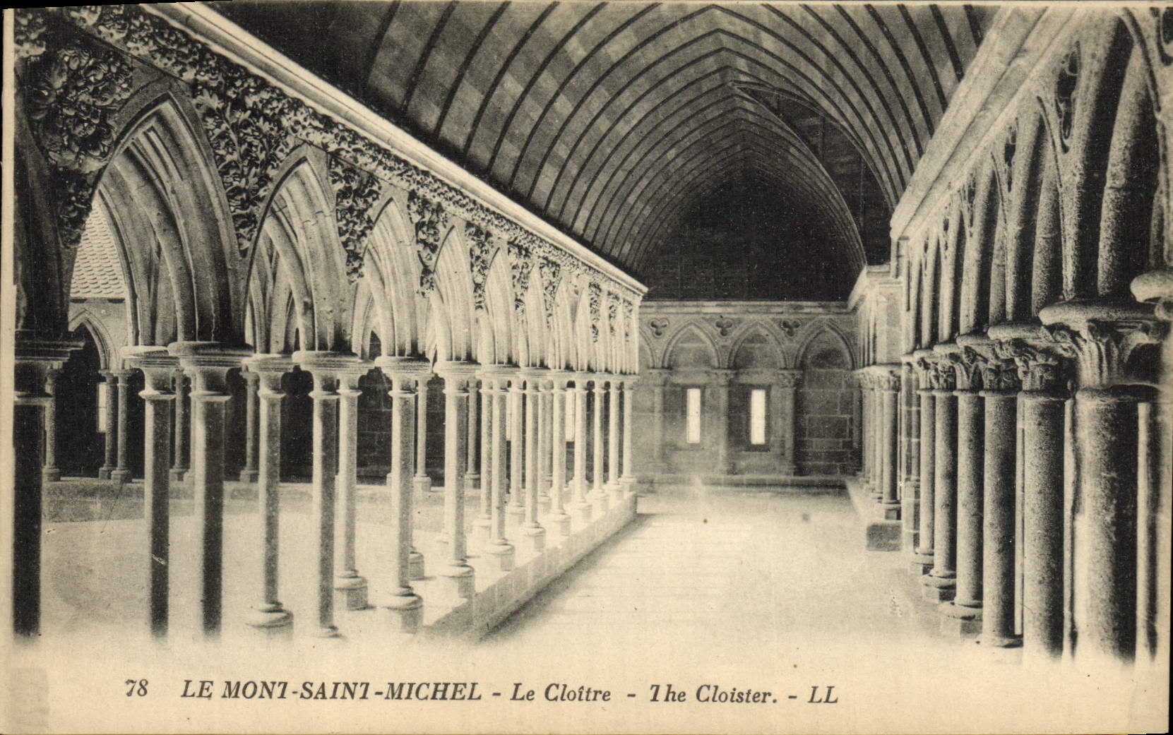 Mont Saint-Michel — Der Cloister — LL 78