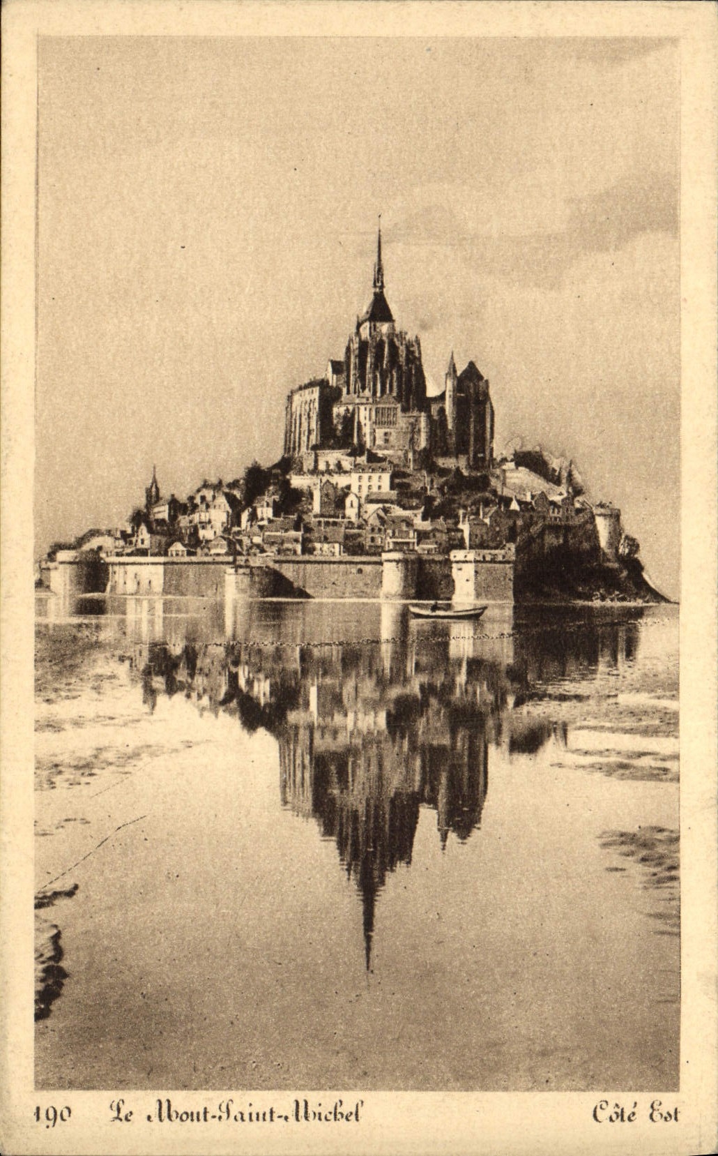 CPA Le Mont Saint Michel Cote Est