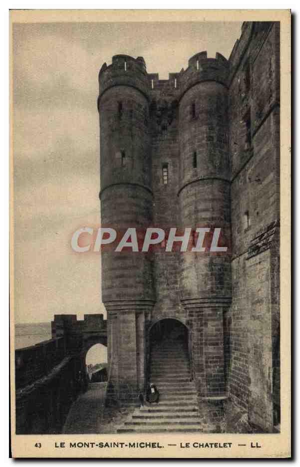 CPA Le Mont Saint Michel Le Chatelet