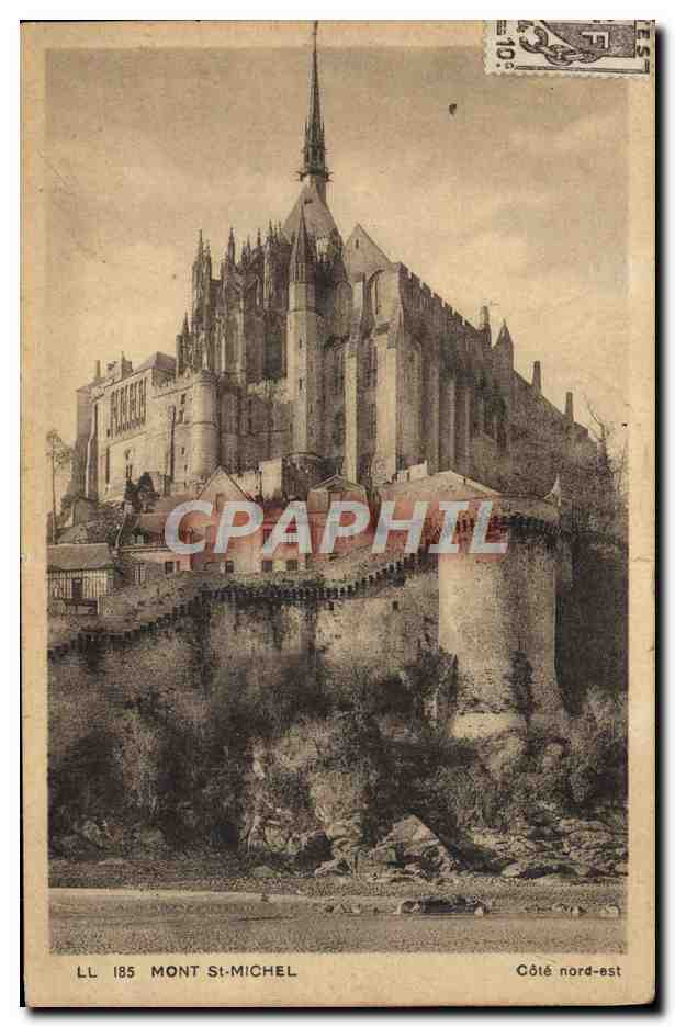 Mont Saint-Michel — Côté nord-est — LL 185