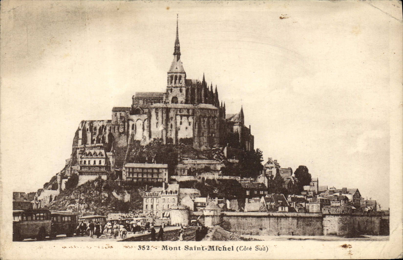 CPA Mont Saint Michel