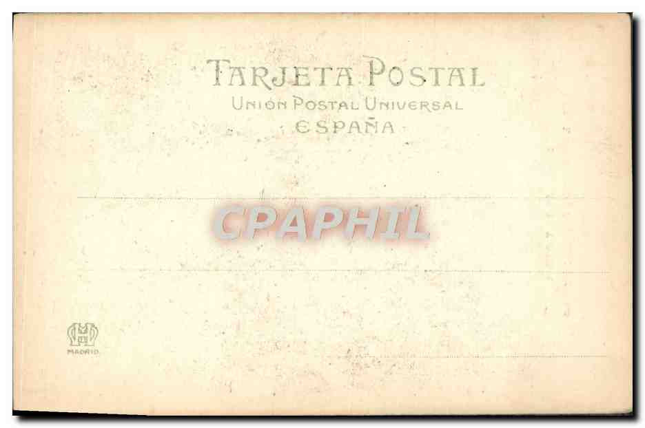 CPA Santas Justa Rufina Museo De Sevilla Murillo — Verso