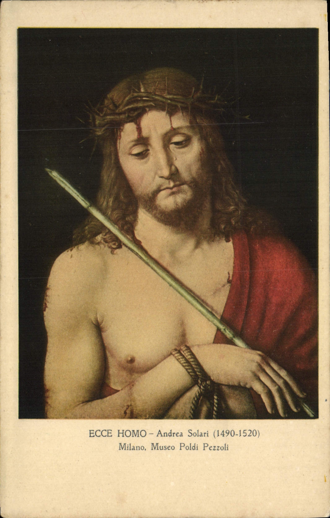 CPA Ecce Homo Andrea Solari Milano Museo Poldi Pezzoli