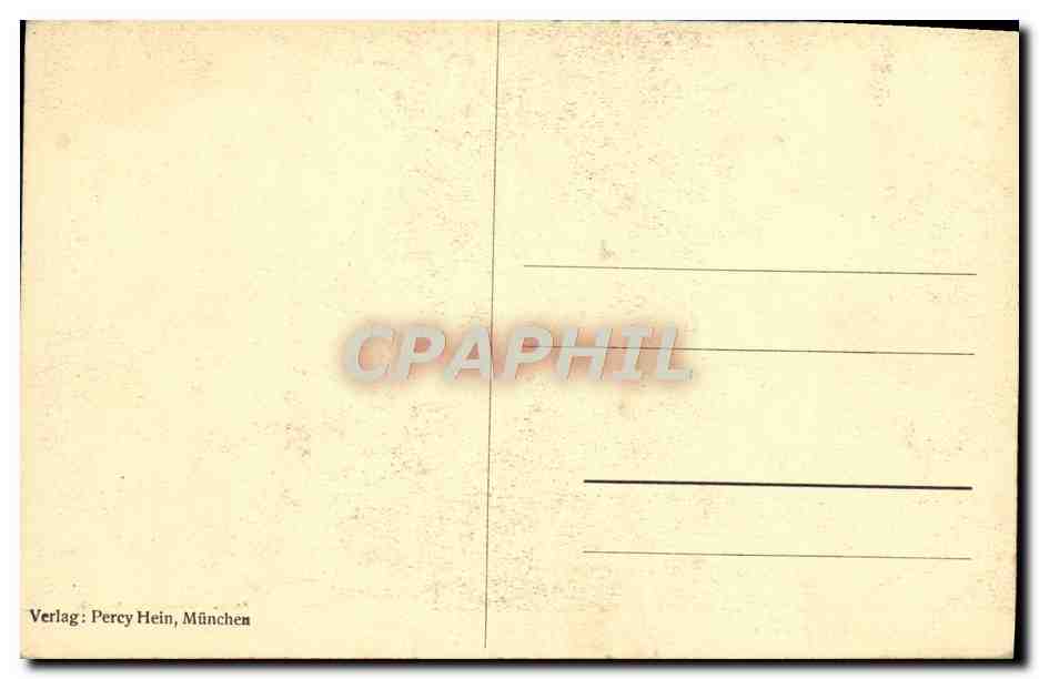 CPA Cornelis De Vos Familie Hutten — Verso