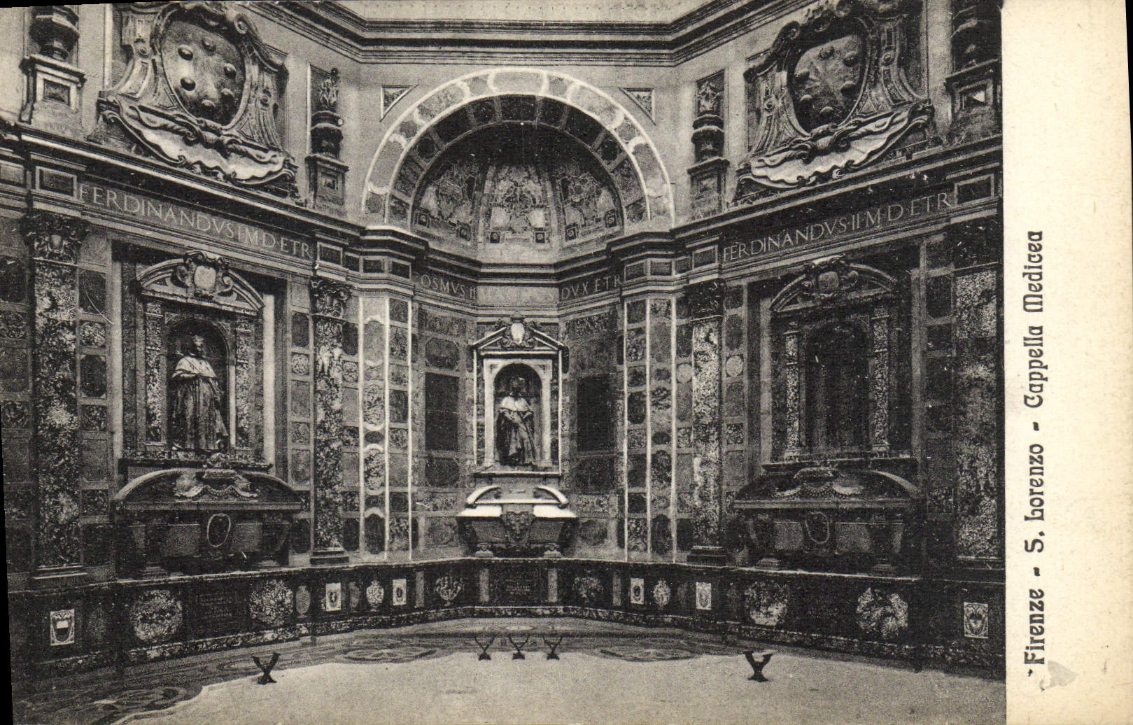 CPA Firenze S Borenzo Cappella Medicea