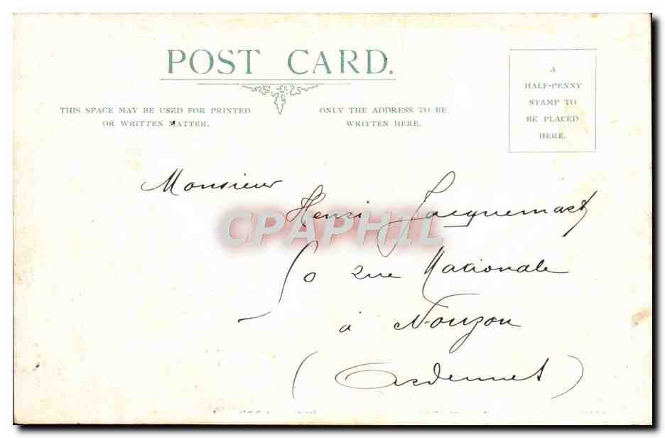 Le Martaban — Nave della linea Henderson & Co. — P. Henderson & Co. Glasgow — Verso