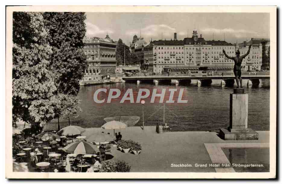 CPA Stockholm Grand Hotel Fran Stromparterren