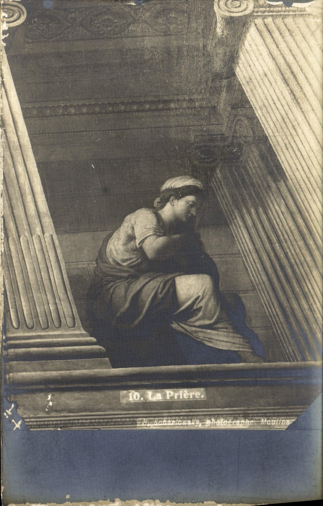 CPA La Priere Scharlowsky