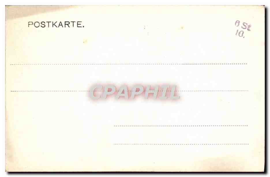 CPA Coln Gereonstrasse Mit Erzbischoflisches Palais — Rückseite