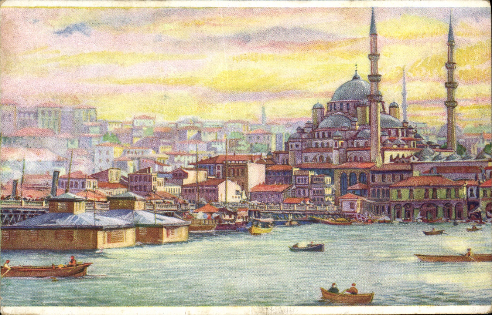 CPA Constantinople Mosquee Valide Turquie