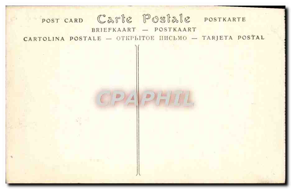 CPA San Sebastian Hotel d'Angleterre y el Paseo de la Concha  — Rückseite