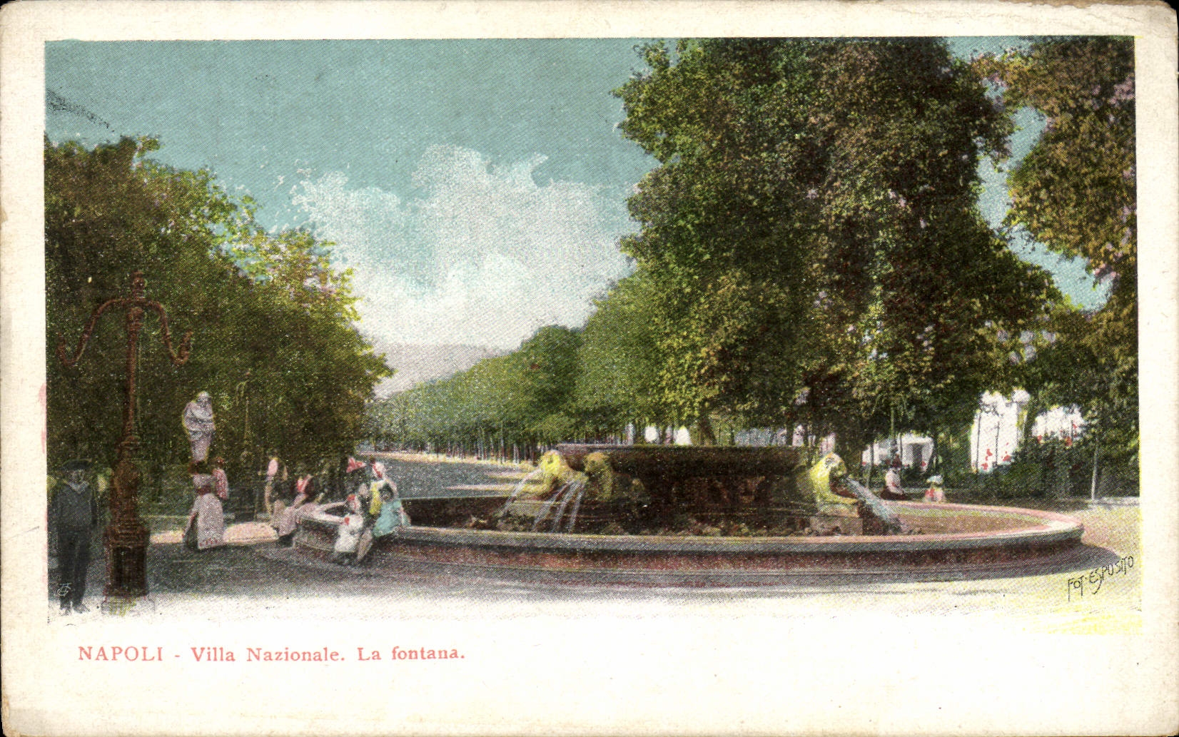 CPA Napoli Villa Nazionale 