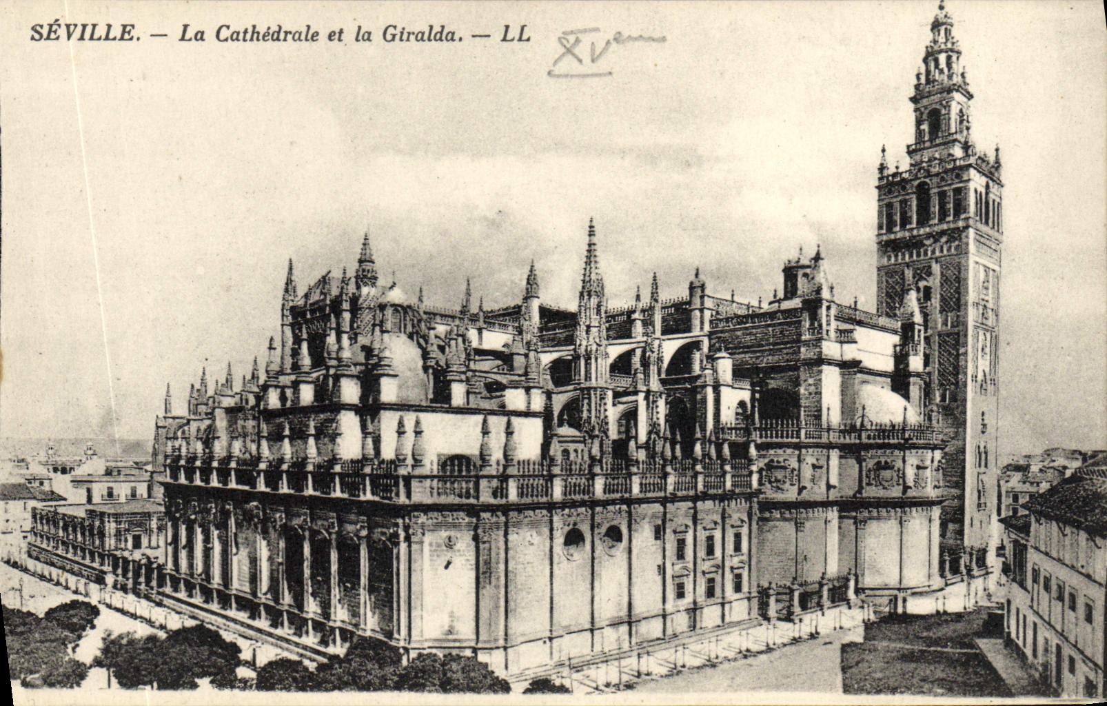 CPA Sevilla La Cathedrale et la Giralda