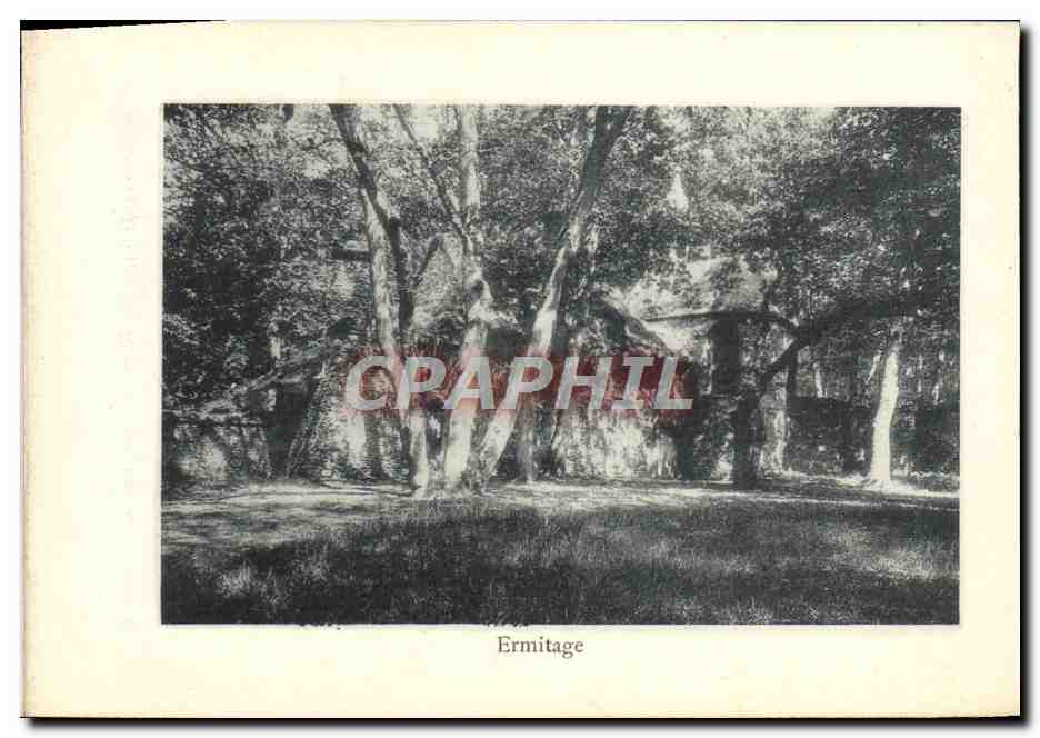 Antike Ansichtskarte Rambouillet Ermitage