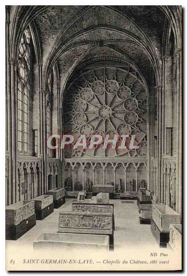 CPA Saint Germain En Laye Chapelle du Chateau