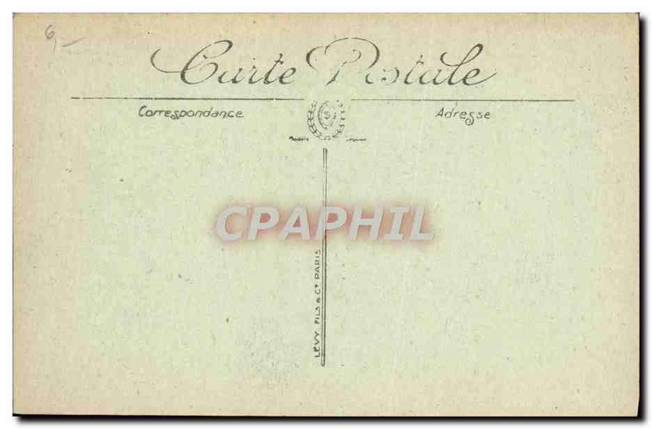 CPA Lyon La Saone Vers Saint Georges Bateaux Peniches  — Back