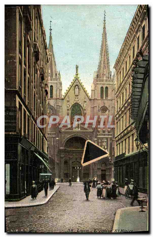 CPA Lyon L'Eglise St Nizier