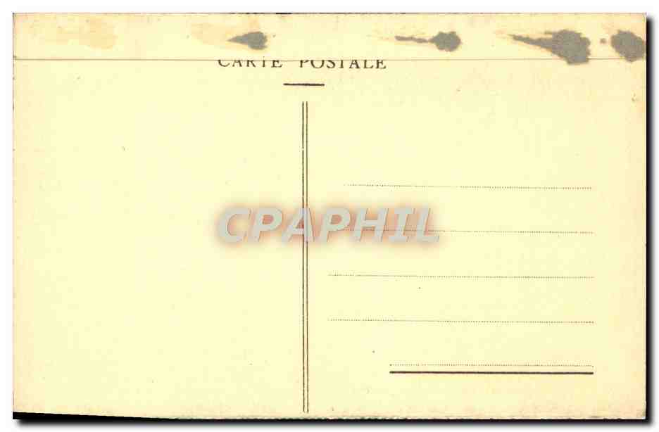 CPA Bruxelles L'Hotel de Ville — Rückseite