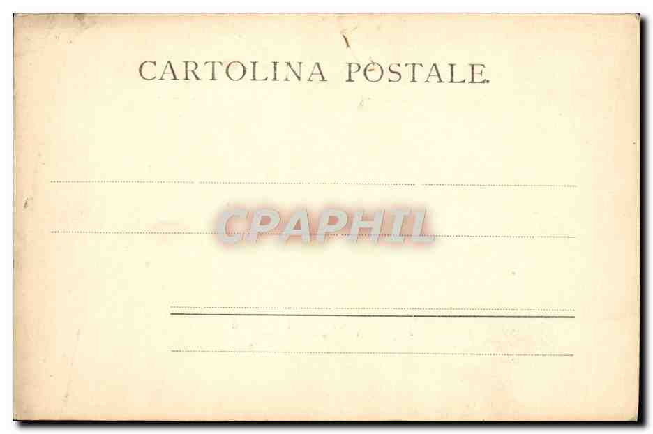 CPA Ricordo di Bordighera — Rückseite