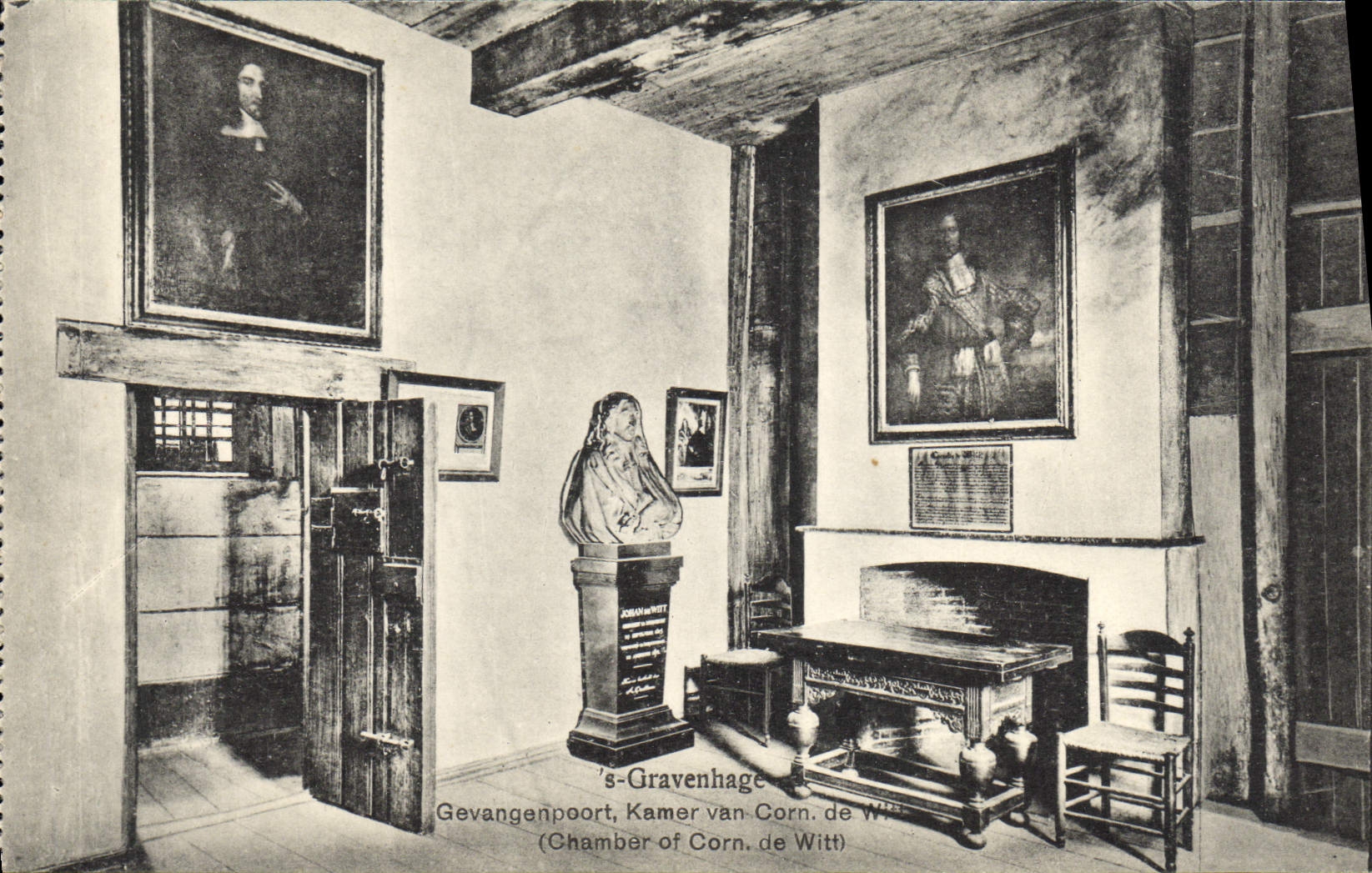 CPA Gravenhage Gevangenpoort Kamer Van Corn de Witt