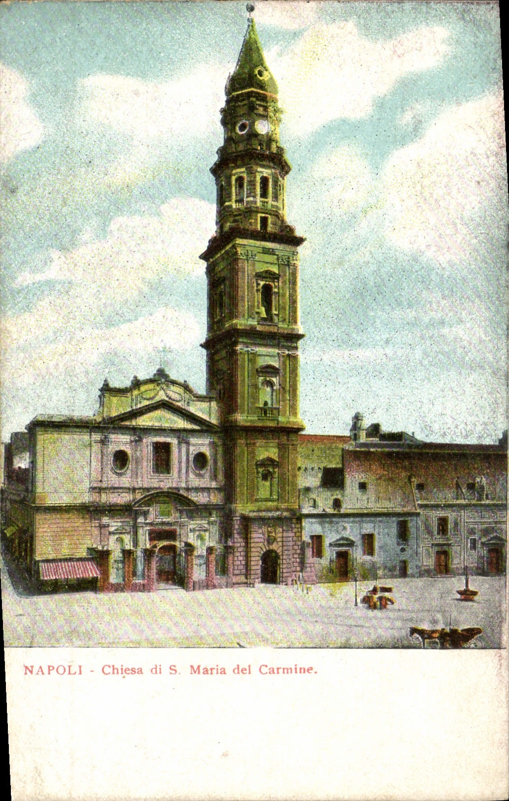 CPA Napoli Chiesa di Maria del Carmine