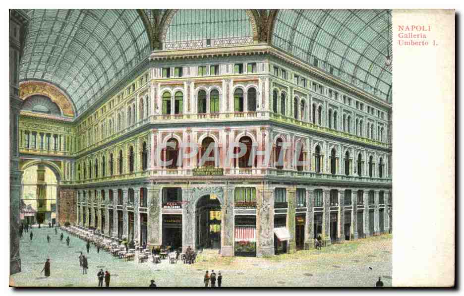 CPA Napoli Galleria Umberto I