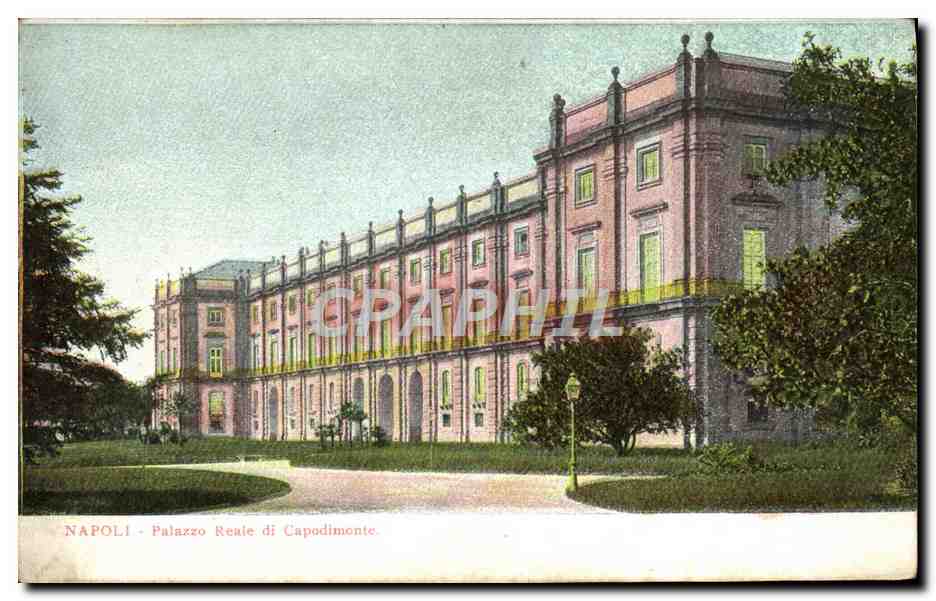 CPA Napoli Palazzo Reale di Capodimonte