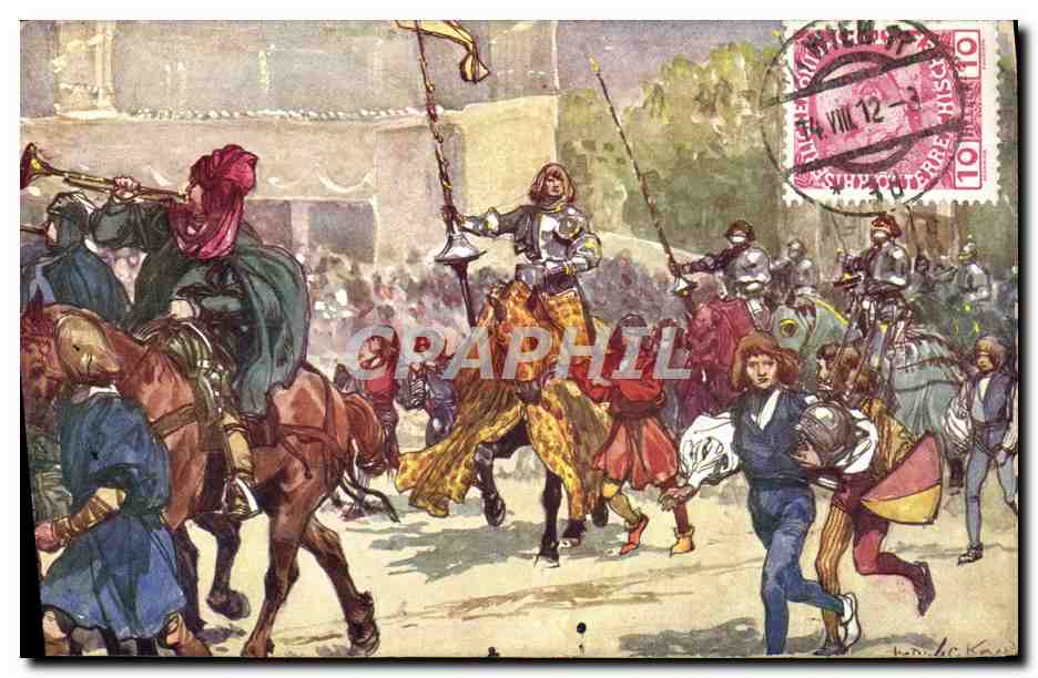 Cavaliers et spectateurs — Festival impérial de Vienne 1908 — Gruppe IV, Kaiser-Jubiläumszug