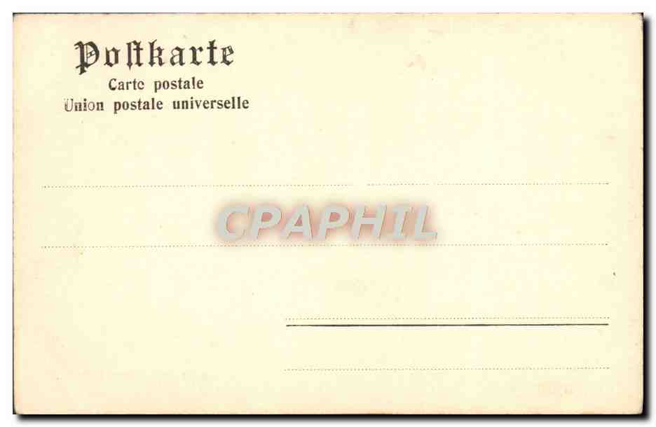 CPA Kunstler Und Kunstfreunde Haseman  — Verso