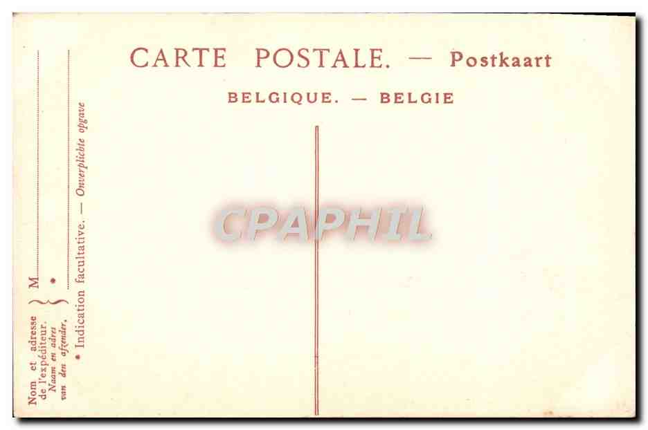 CPA Namur Station des Bateaux touristes et le Kursaal Bateaux  — Rückseite