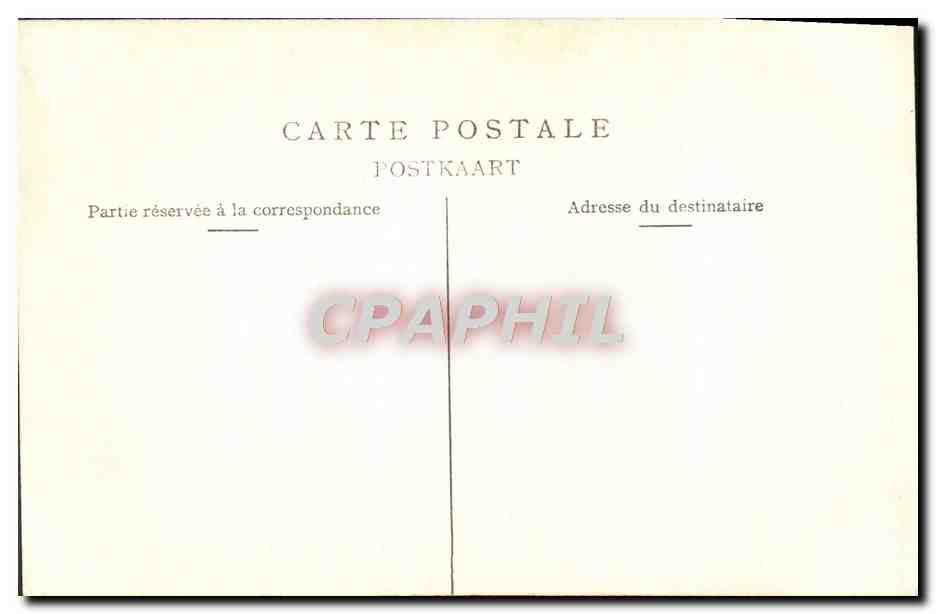 CPA Namur La Rue du Moulin et L'Ecluse — Rückseite