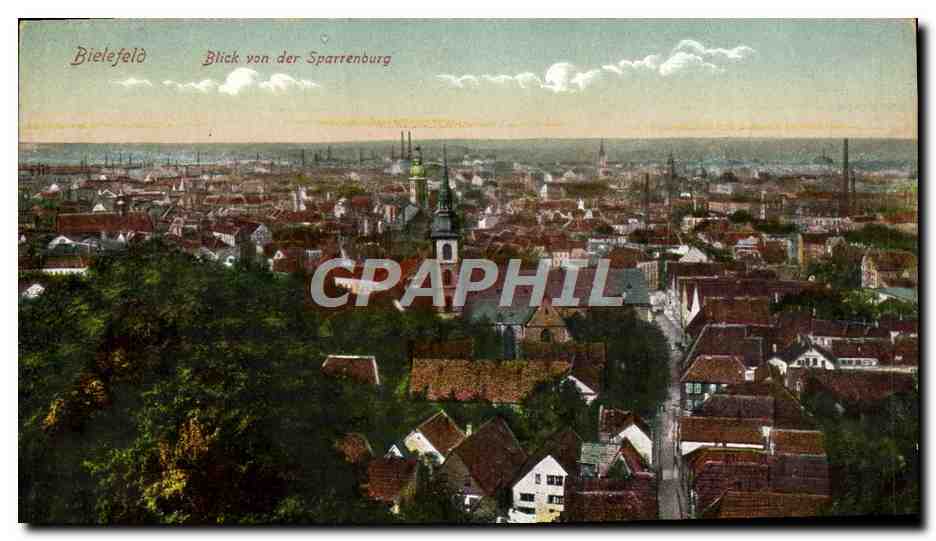 CPA Bielefeld Blick Von der Sparrenburg