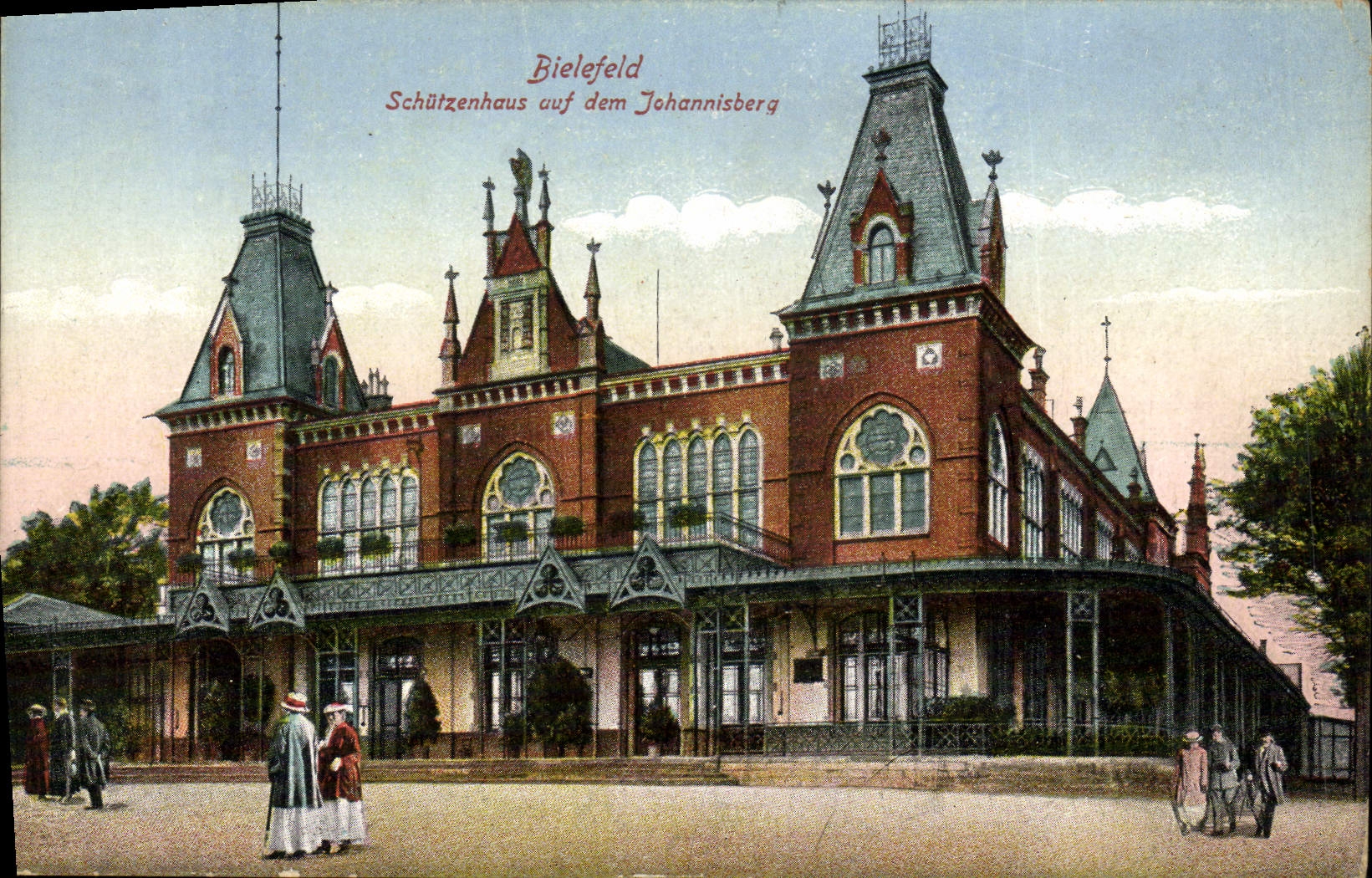 CPA Bielefeld Schutzenhaus auf dem Johannisberg