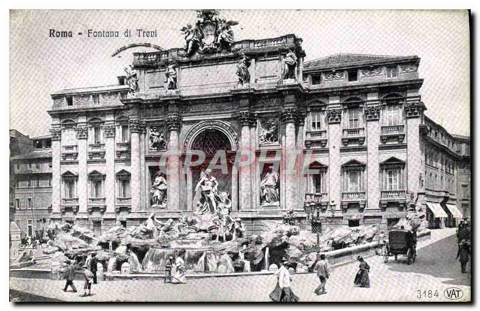 CPA Roma Fontana di Trevi