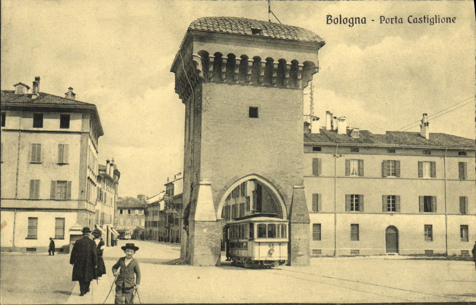 CPA Bologna Porta Castiglione Tramway